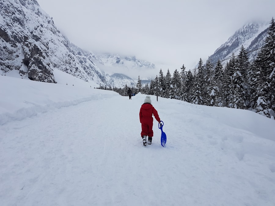 Activités pour enfants à la neige